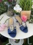033-6 heels Blue