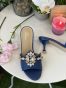 033-6 heels Blue