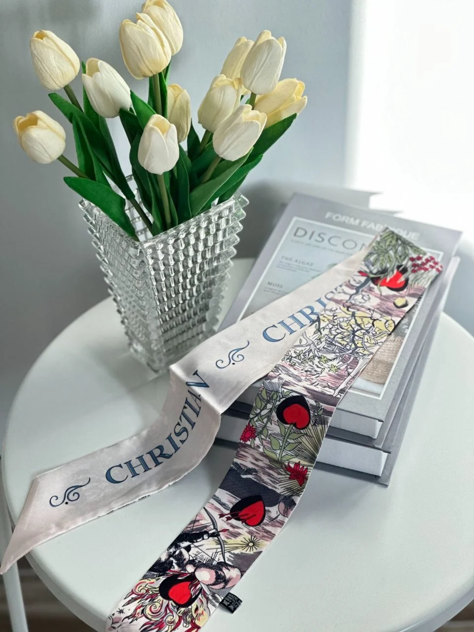 Floral Symphony Twilly Scarf